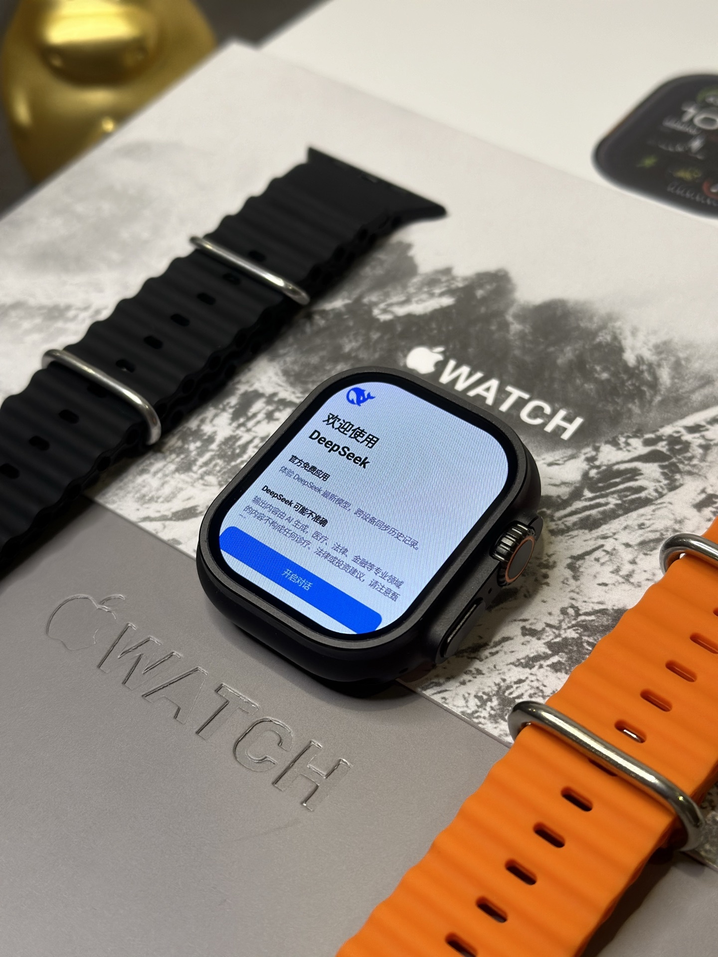 【ln毒版】苹果/AppleWatch Ultra2 系列手表 3428n， 标配2条表带 需要换其它表带请备注‼️京东毒盒包装（无拆膜）